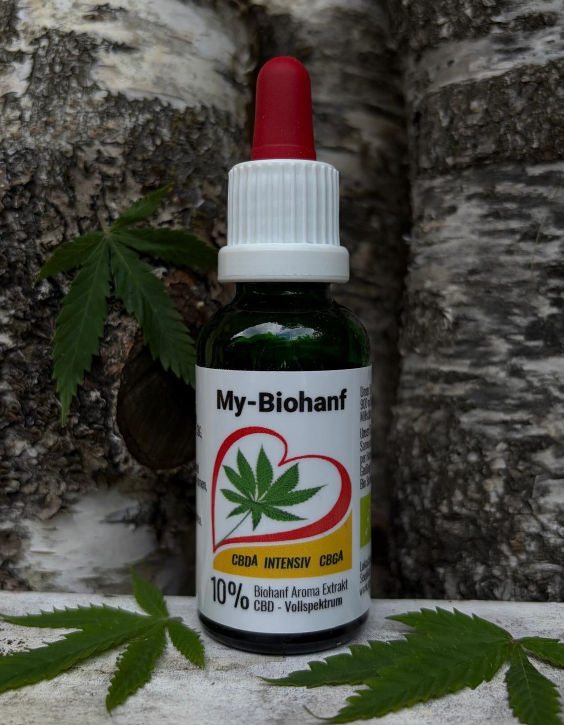 10%  CBD Aroma Extrakt  mit CBGA- + CBDA-Säure                                                        3.000 mg  Vollspektrum 30 ml OHNE ISOLATE 